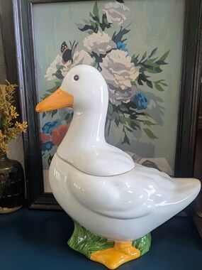 Duck Cookie Jar